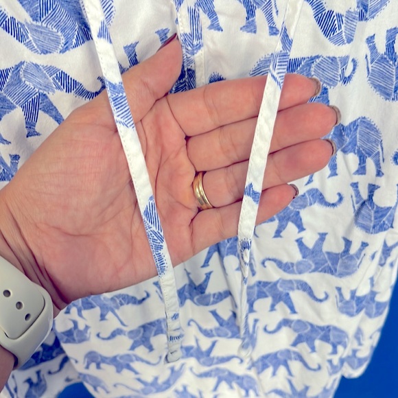 Sonoma Lifestyle Elephant Print Tank Size S - Picture 4 of 5